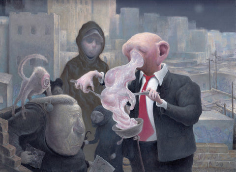 The Cannibal and the Collaborators • Chris Leib