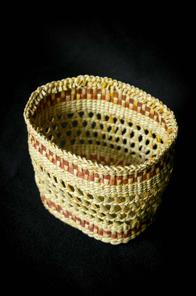 Fishnet Weave Basket • Yvonne Peterson