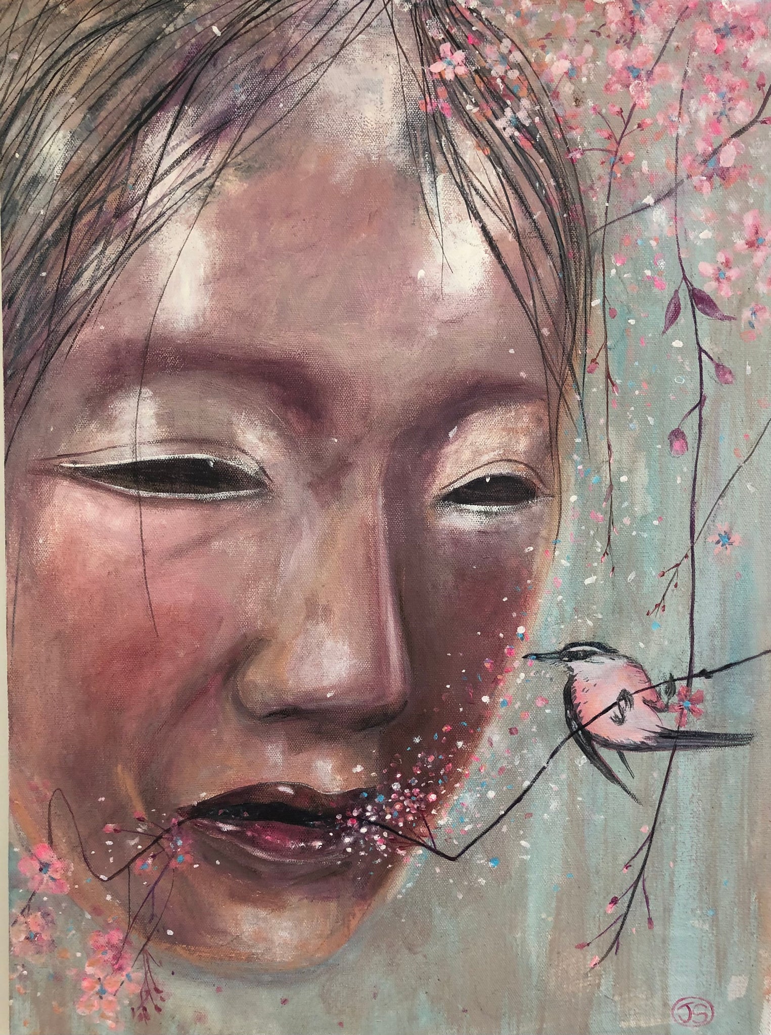 Noh Mask (Sakura) • Jeanne Steffan