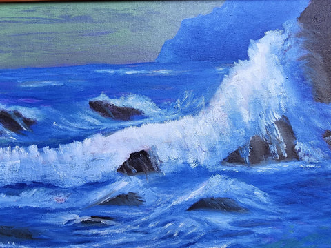 Breaking on the Rocks • Paul Miller