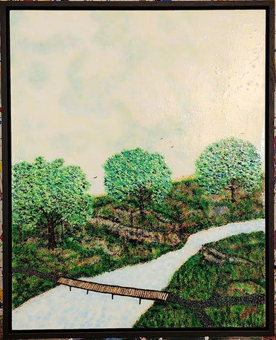 Three Tress and A Tire swing • Roger Gillis