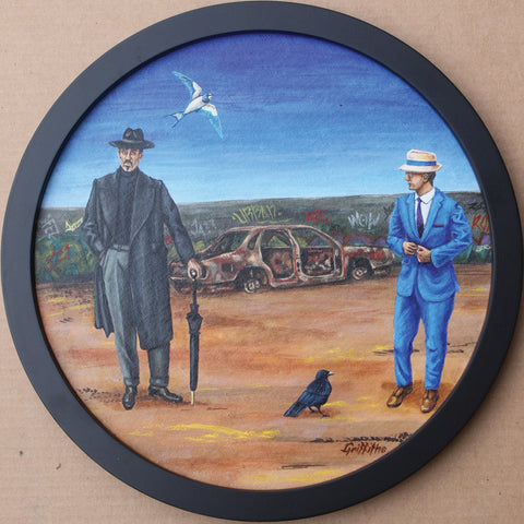 Two Dudes In The Wasteland • Simon Griffiths