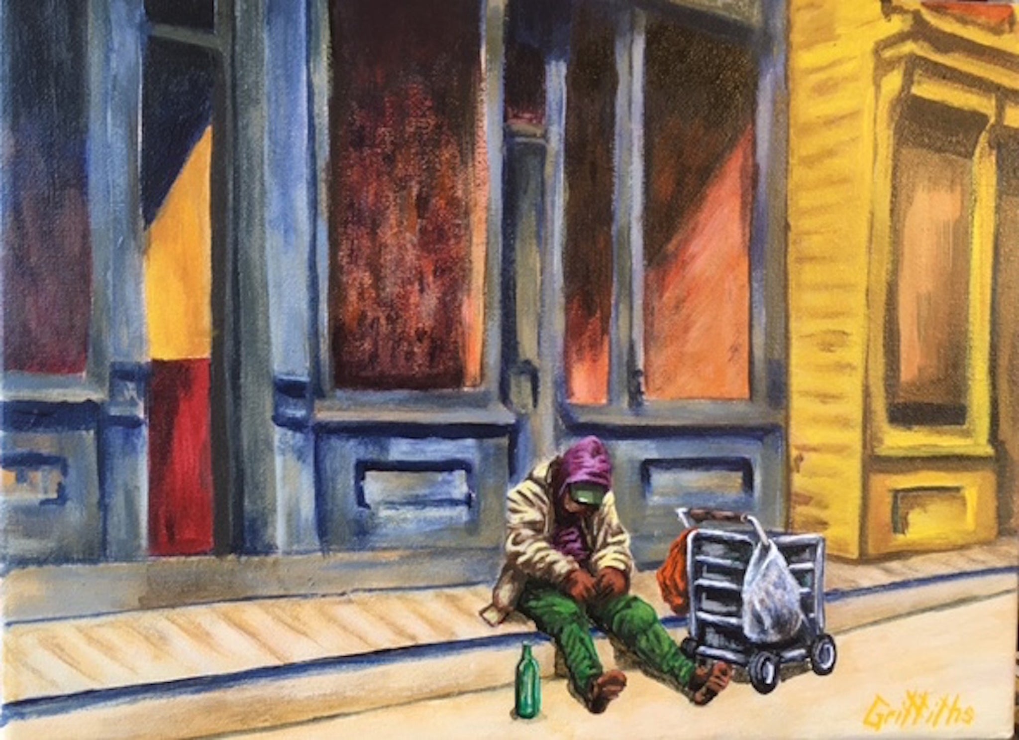 Sunday Morning Homeless • Simon Griffiths