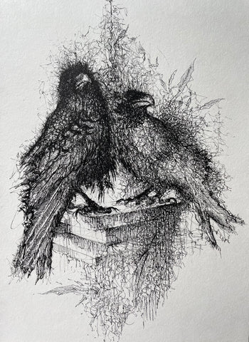 When you give someone else your feathers • Wynter Jones