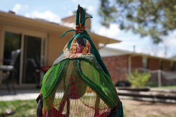 Grandmother's Velvet Garden Mask • marlena