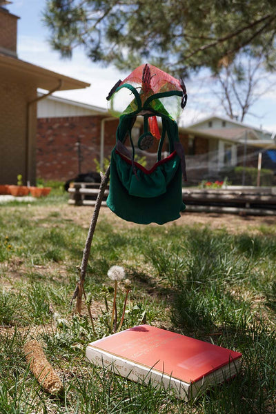 Grandmother's Velvet Garden Mask • marlena