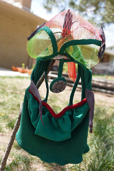 Grandmother's Velvet Garden Mask • marlena