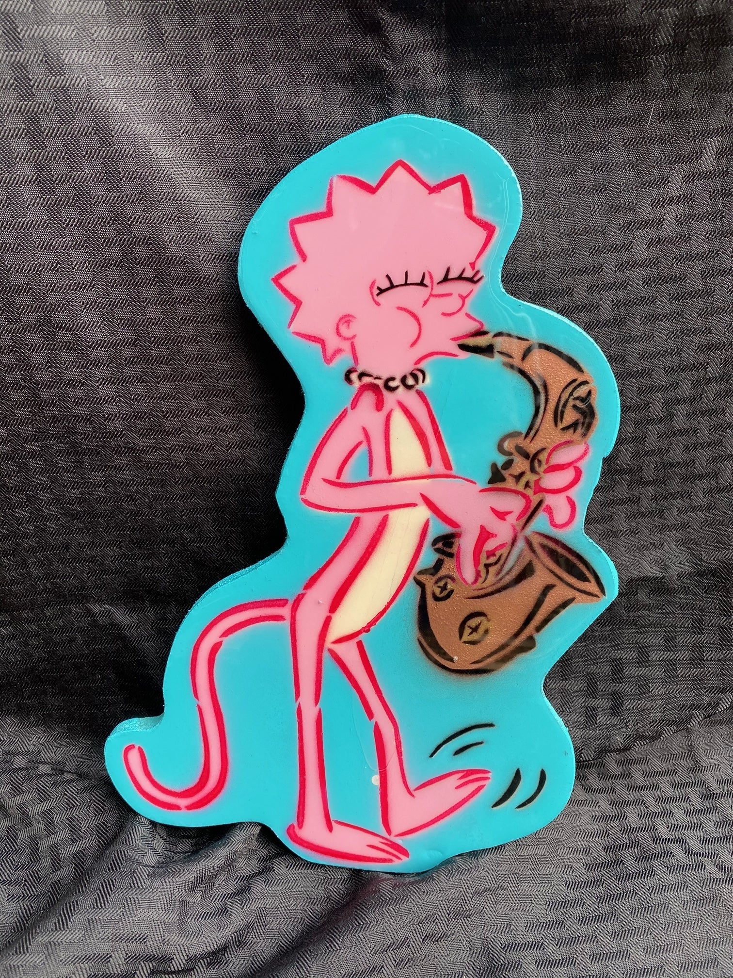 Lisa Plays Pink Panther