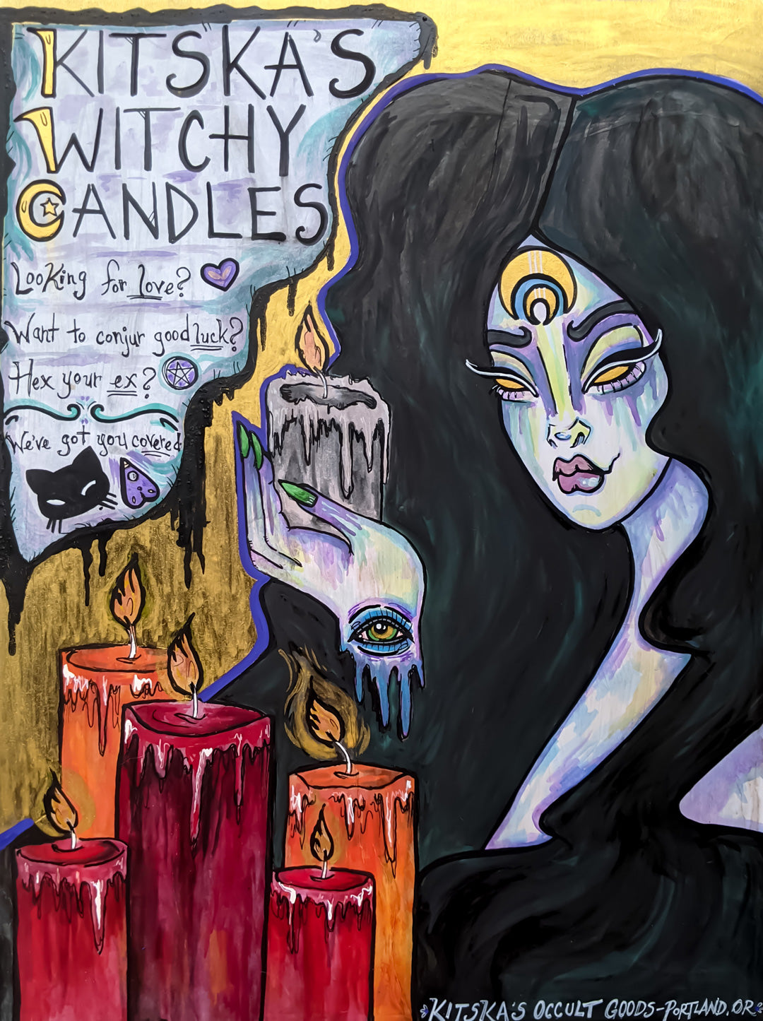 Kitska's Witchy Candles