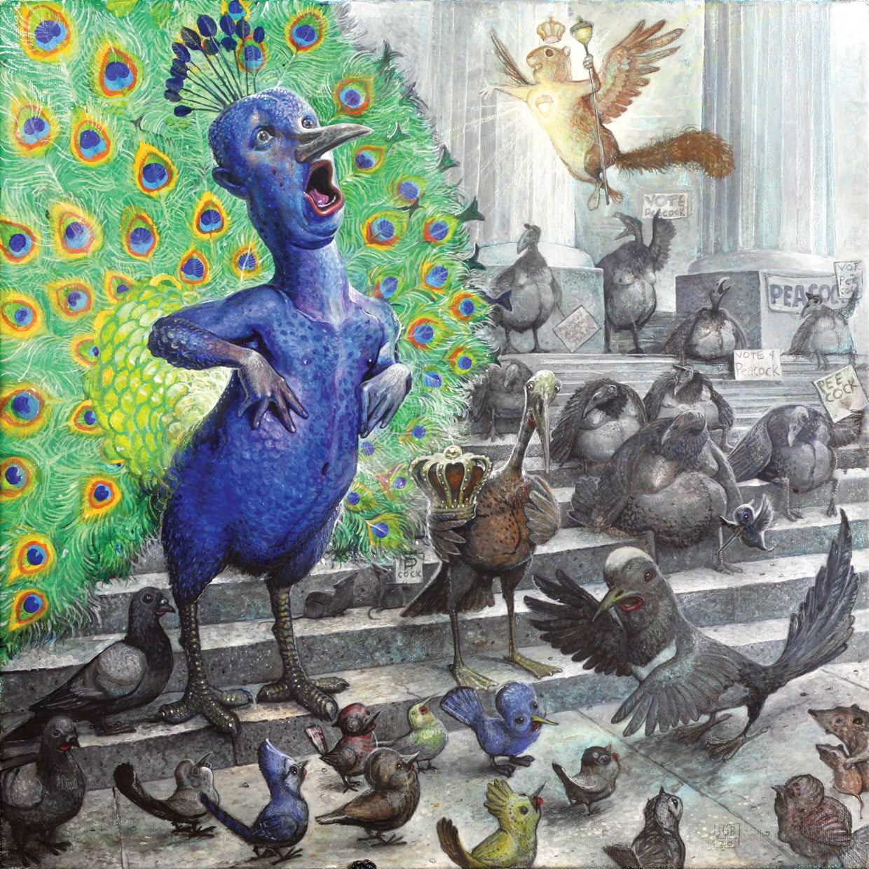 The Peacock and the Magpie • Scott Brooks