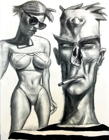 upside down nose • Gregory Hergert